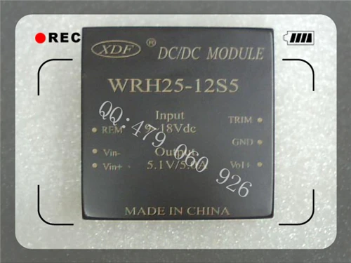 

[ZOB] XDF xindafei power module 25W 12V 5V DC-DC WRH25-12S5 --5PCS/LOT