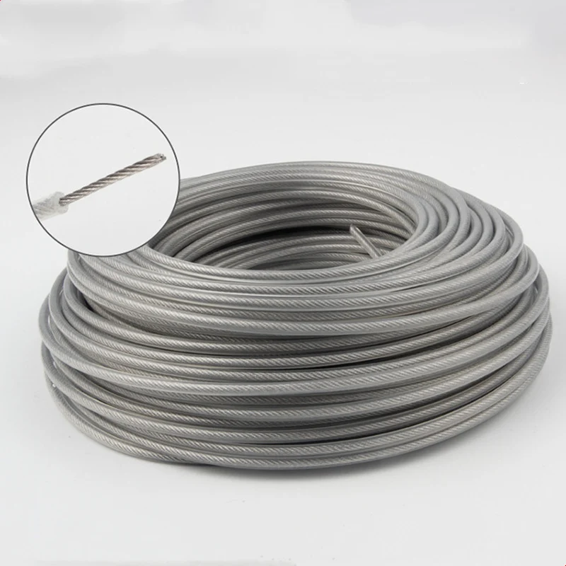 2.4/3.0mm Professional Fine Quality Mowing Nylon Grass Trimmer Rope Brush Cutter Strimmer Line Mowing Wire Lawn Mower Accessory 2.4/3.0mm Professional Fine Quality Mowing Nylon Grass Trimmer Rope Brush Cutter Strimmer Line Mowing Wire Lawn Mower Accessory