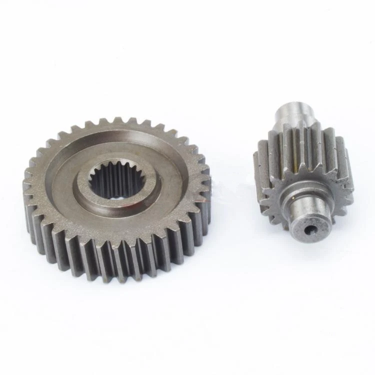 Envío Gratis 36 T-17 T rendimiento engranaje de transmisión Final para GY6 125 150cc 152QMI 157QMJ Motor de Scooters chino de repuesto partes