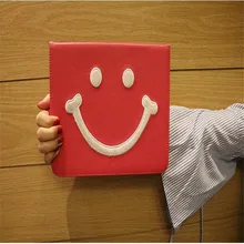 New model tablet case for Apple ipad 2 3 4 common character Smiling face pattern leather cover brand quality