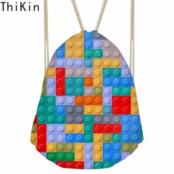 

THIKIN Small Sports Draw-string Bag Gym Sack for Children Boys Girls 3D Print Running Cycling Outdoor Athletic Swim Backpack