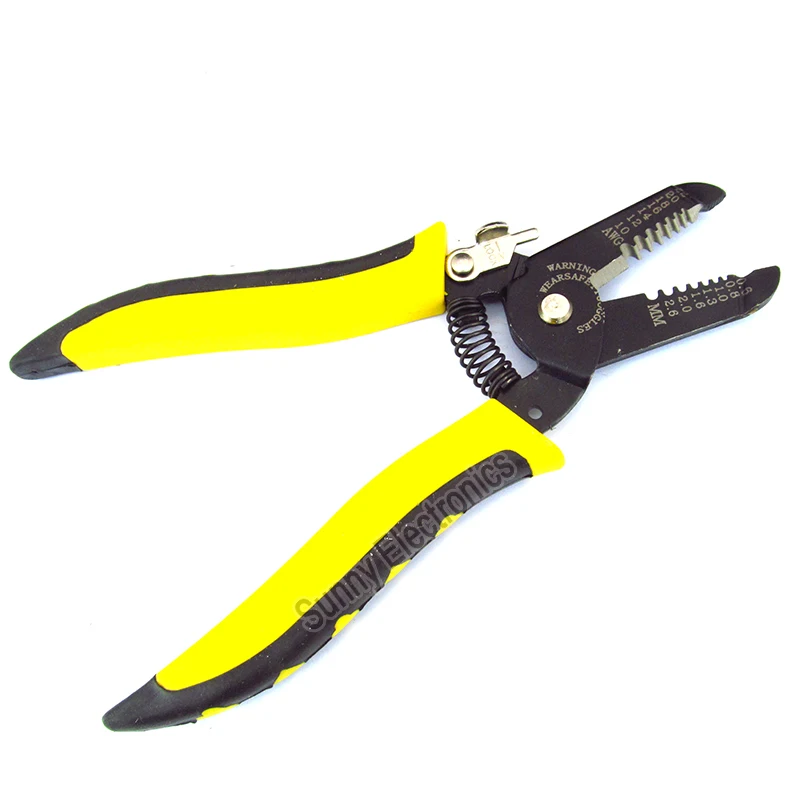 MINI Portable wire stripper Knife crimper Pliers crimping tool,Cable