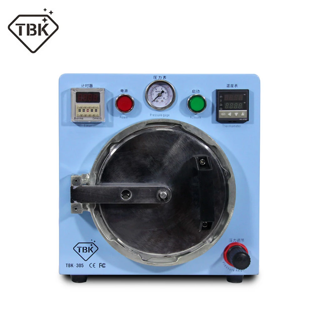 TBK-305 Mini Air Bubble Remover Machine In Addition Just 3 Minutes For Mobile Phone Repair LCD Refurbishment