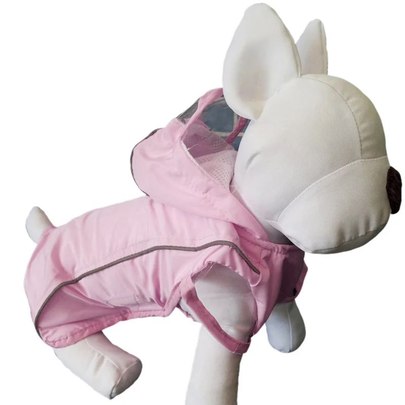 

Pet Dog RainCoat Clothes For Dogs Casual Waterproof Teddy Raincoat Jacket Supply Autumn Summer Clothes Pet Raincoats Product 30