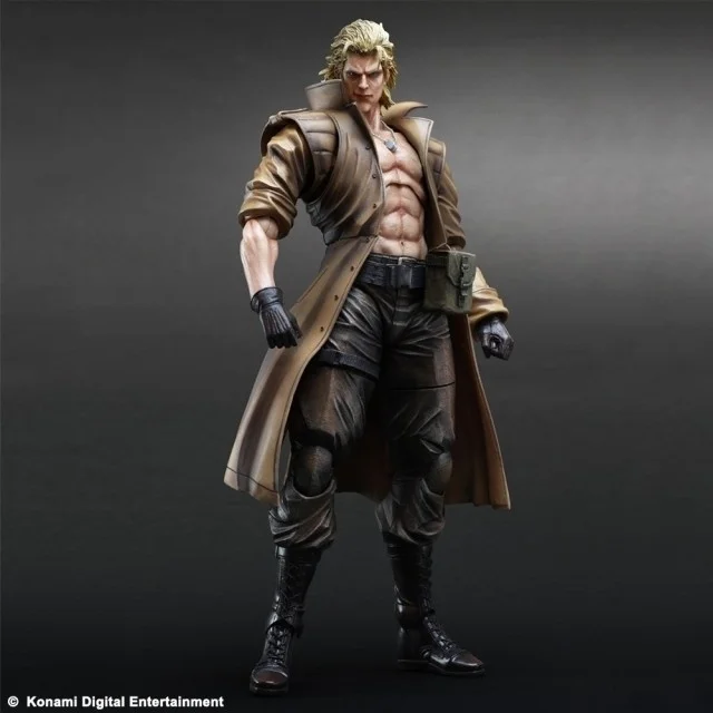 

PRODUCTS PA MGS Metal Gear Solid Liquid Snake Eli White Mamba Figure 27cm