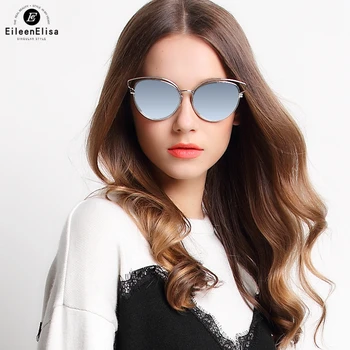 

EE Fashion Cat Eye Sunglasses Vintage Pink Sunglasses Women Oversized UV400 Sunglasses For Women Oculos Feminino