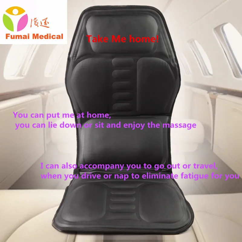 

Household foldable Mattress Vibrating Portable Electric Car Cervical Vertebra Massage Bed Cushion Therapy Mat Car Massage Mat