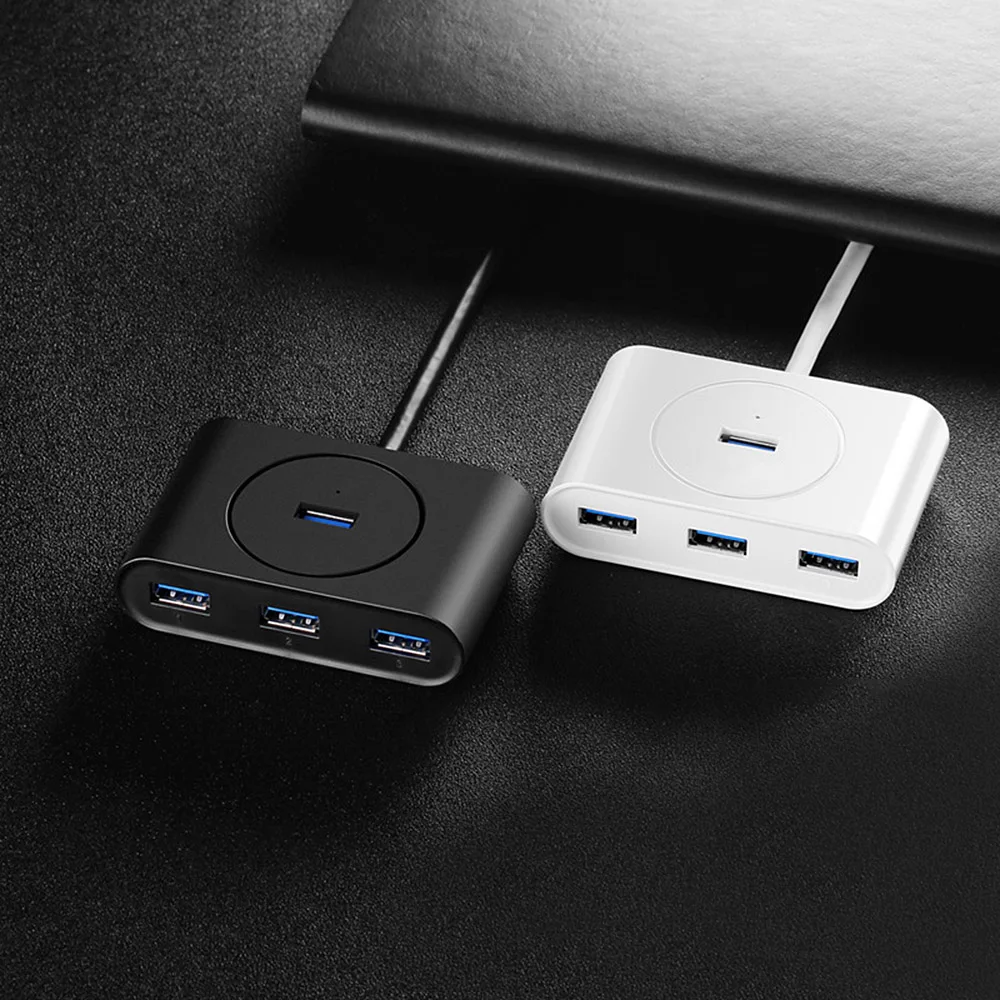 0,5 м 1 м 1,5 м 4 в 1 Порты USB 3,0 адаптер переходник 5 Гбит/с OTG сплиттер для ПК компьютера