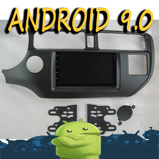 Android 10 radio tape recorder 8-core car multimedia GPS Navigation for KIA K3 SRS HOLE LHD full touch video player + frame | Автомобили и