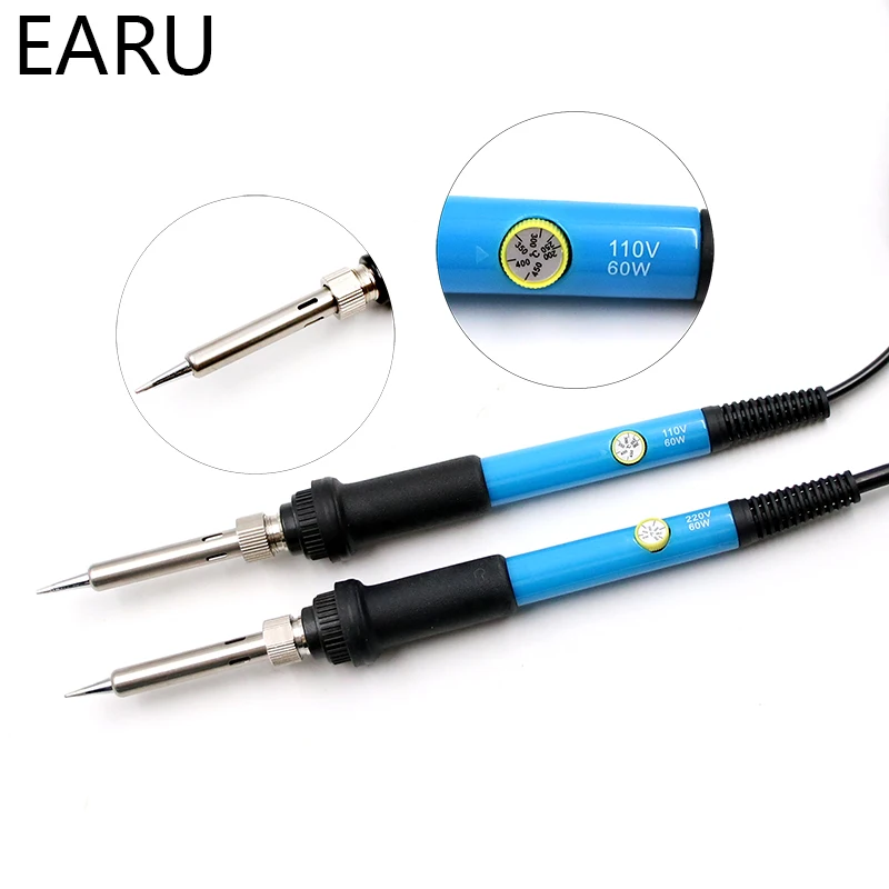 1pc DIY Soldering Iron 60W Adjustable Temperature Electric Solder Iron