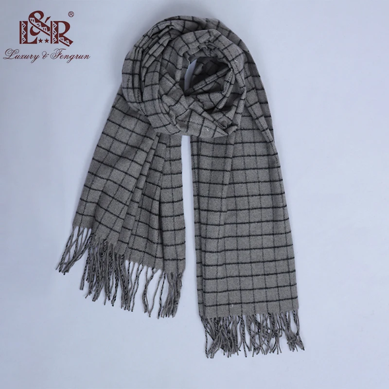 Роскошный брендовый зимний шарф для женщин кашемировый шерстяной женский шарф кашемировый клетчатый шерстяной платок пончо платок для женщин Echarpe Sjaal