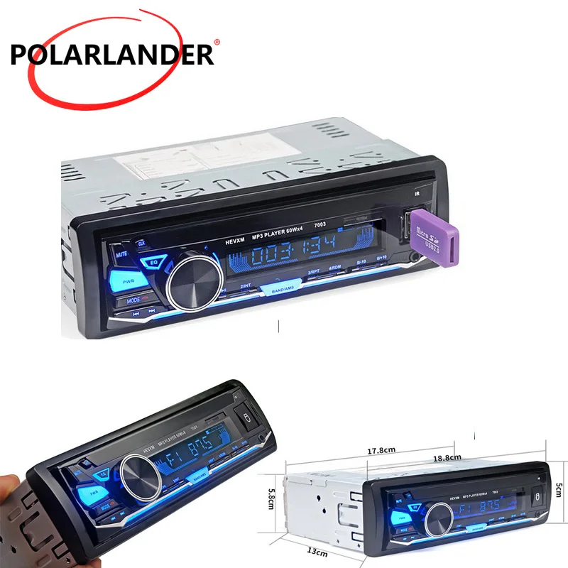 Car MP3 Player Radio New Arrival 7003 Cassette Recorder In dash Car