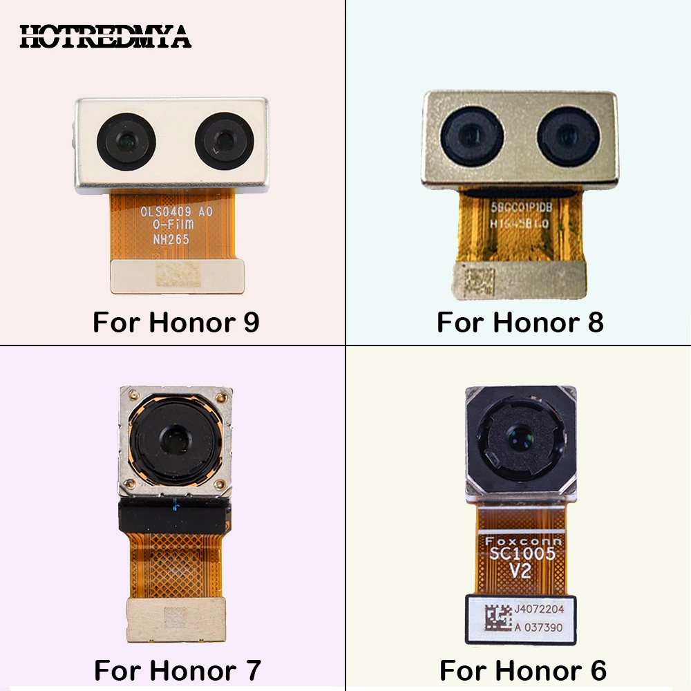 

Rear Back CameraFor Huawei Honor 6 7 8 9 Big Facing Main Camera Module Flex Cable Replacement Spare Parts