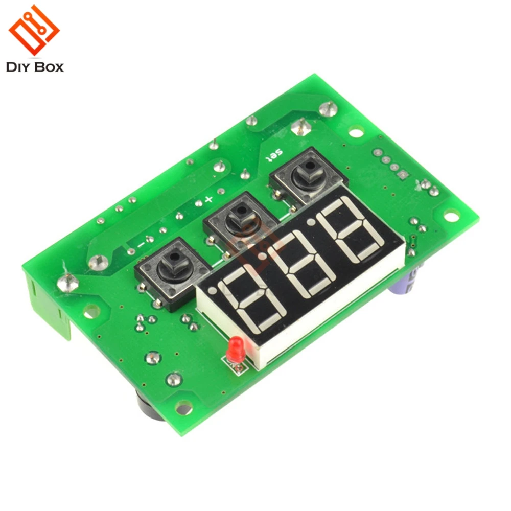 

W1301 LED Digital Thermostat Temperature Control Thermometer Thermo Controller Switch Module DC 12V Waterproof NTC Sensor
