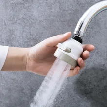 Экономизатор воды поток пластиковый фильтр кран Ванная комната Универсальный 360 Поворотный кран сопло кухонный кран душевая головка