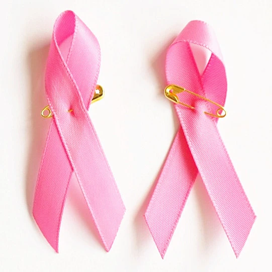 1000pcs Hot Pink Breast Cancer Awareness Ribbons Bow With Golden Sliver Safty Pin Free Shipping Ribbon Bow Bow Bowbow Ribbon Aliexpress