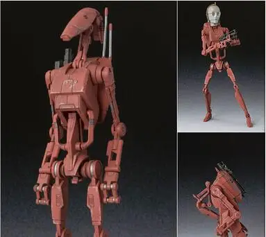

Bandai Star Wars 1/12 C-3PO C3PO Battle Droid Rust color Assemble Model Kits Action Figures Plastic Model Toys