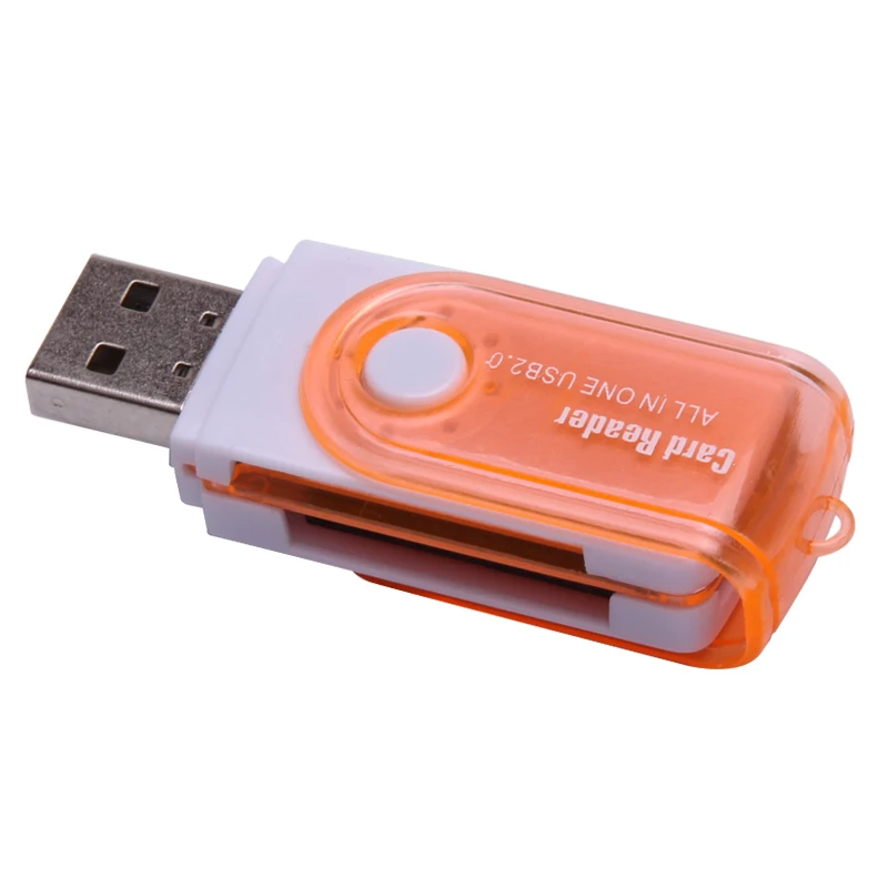 SR все в 1 Multi-Функция USB Card Reader 4 в 1 SD TF MS M2 карты памяти смарт-ридер для рабочего ноутбука