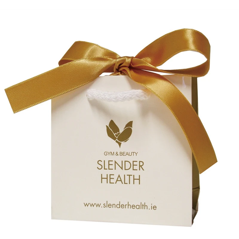 LUXURY BEAUTY GYMHOTEL PAPER SHOPPING BAGS