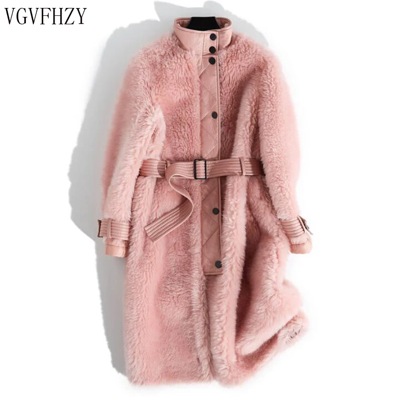 

Fashion Warm Winter Coat Women Long Elegant 100% Wool Coat Women Outwear Thick Jacket Coat Plus Size Wool Jackets Overcoats