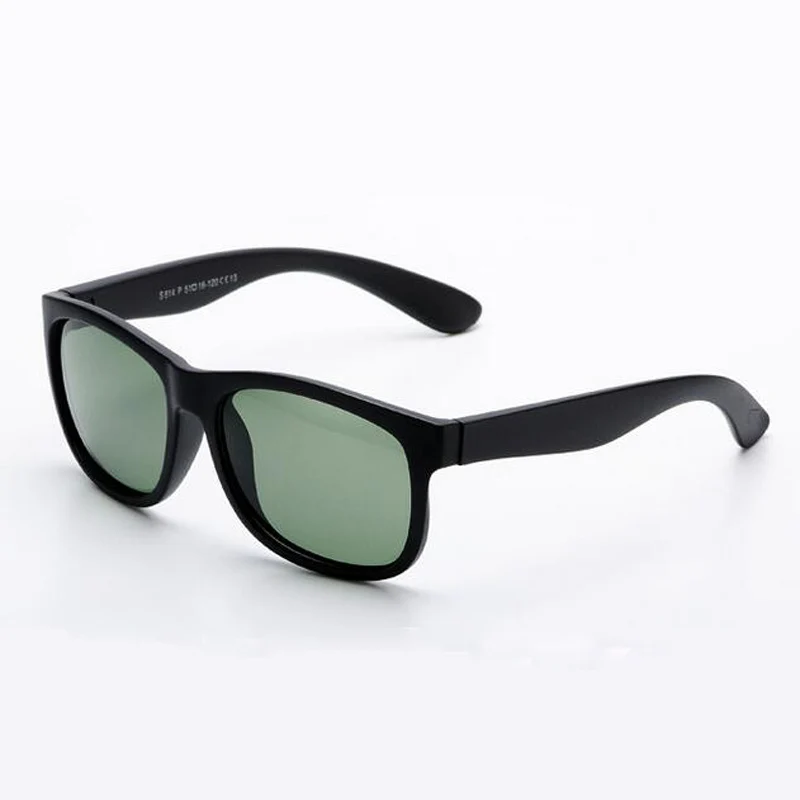 Модные детские солнцезащитные очки Силиконовые Детские защитная ткань, очки, солнцезащитные очки, модные TR90 Оттенки Óculos 814 - Цвет линз: matte black