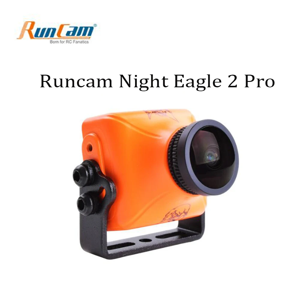 

RunCam Night Eagle 2 PRO 1/1.8" CMOS 2.5mm 800TVL 0.00001 LUX 4:3 FPV Camera w/ Integrated OSD MIC for Drone Quadcopter