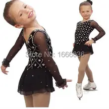 Горячая Распродажа, платья для фигурного катания для девочек, бренд Vogue, платье для соревнований по фигурному катанию на заказ DR2978