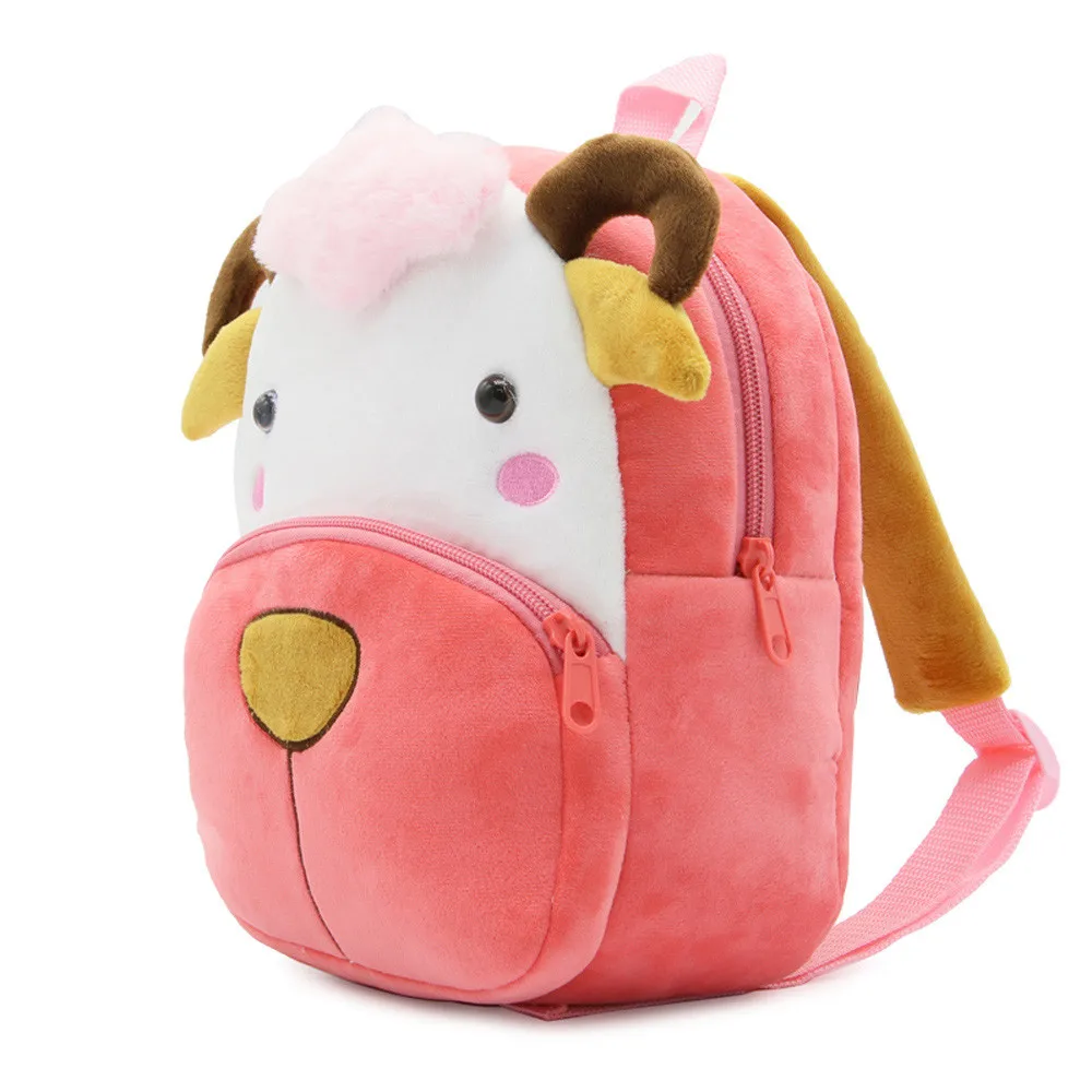 Мультяшный Детский рюкзак, плюшевый рюкзак, Мини рюкзак для детского сада, рюкзак с животными, школьная сумка, студенческий рюкзак, Прямая поставка Y504