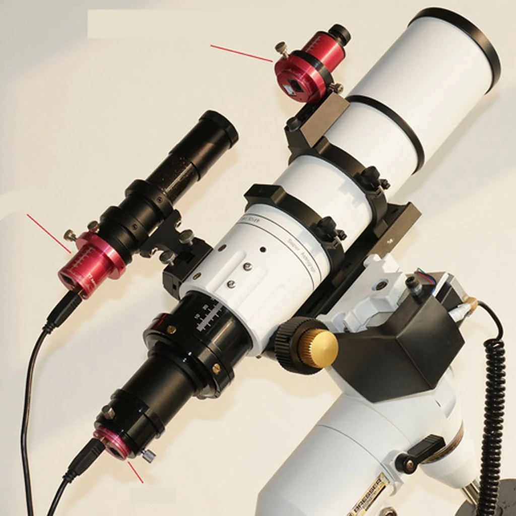 Телескоп CCD электронный окуляр Камера Экваториальная Гвинея ST4 руководство планет Star