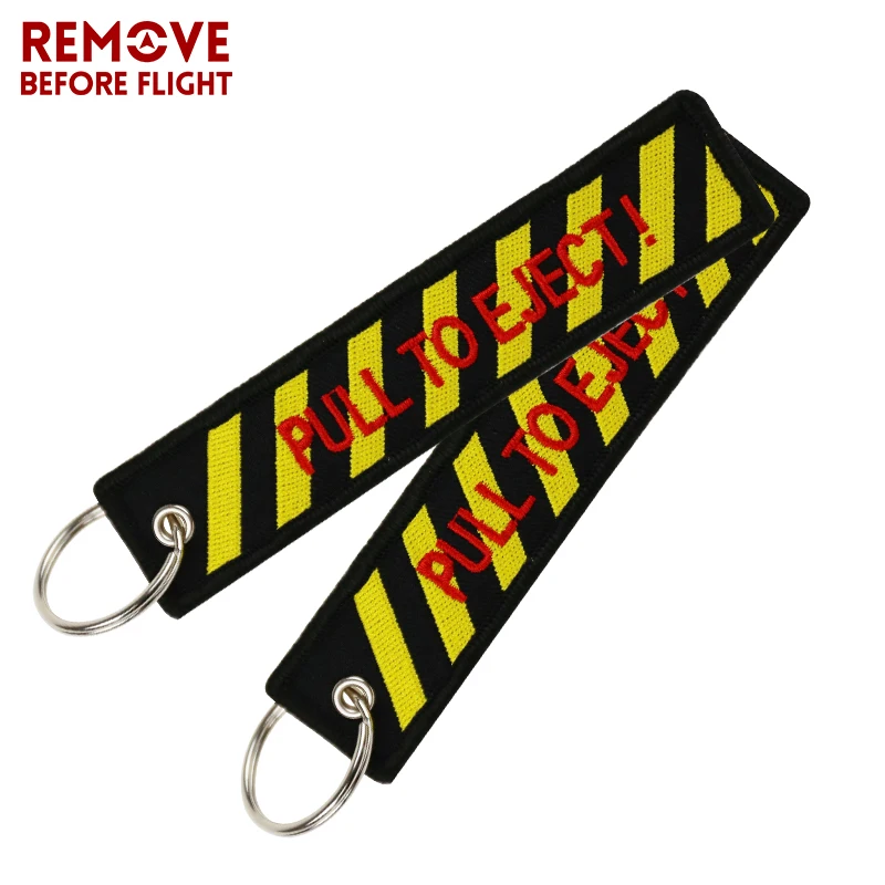 Pull To Eject Embroidered Key Chain Fashion Bijoux for Cars llaveros Key Chains Embroidery Key Chain Key Fobs OEM Car Keychain (11)