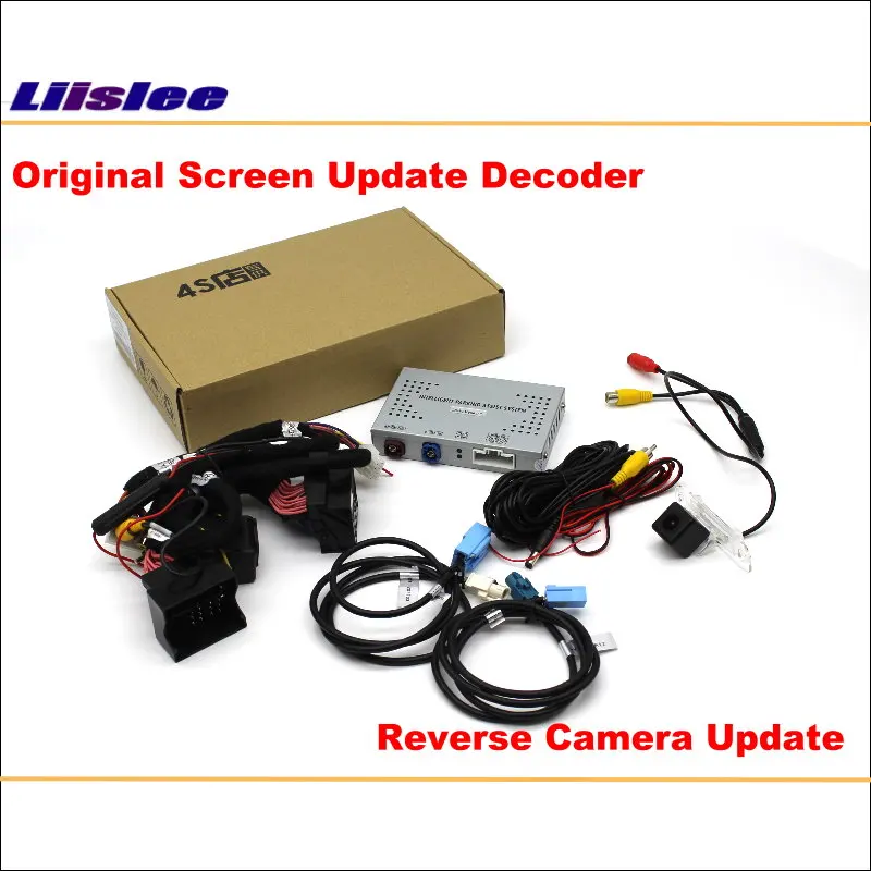 

Liislee For Volvo V40 2015~2017 Original Screen Update System / Reversing Track Image + Reverse Parking Camera / Digital Decoder