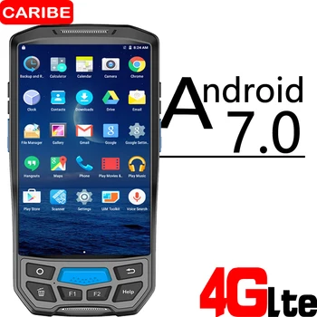 

CARIBEPDA 1D 2D barcode scanner Wireless POS Terminal WIFI Bluetooth 1D 2D QR scanner GPS NFC UHF RFID industrial pda