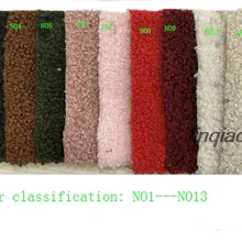 Осень и зима толстый мех уток Вязание маленький плюшевый муравей ткань плюшевая ткань