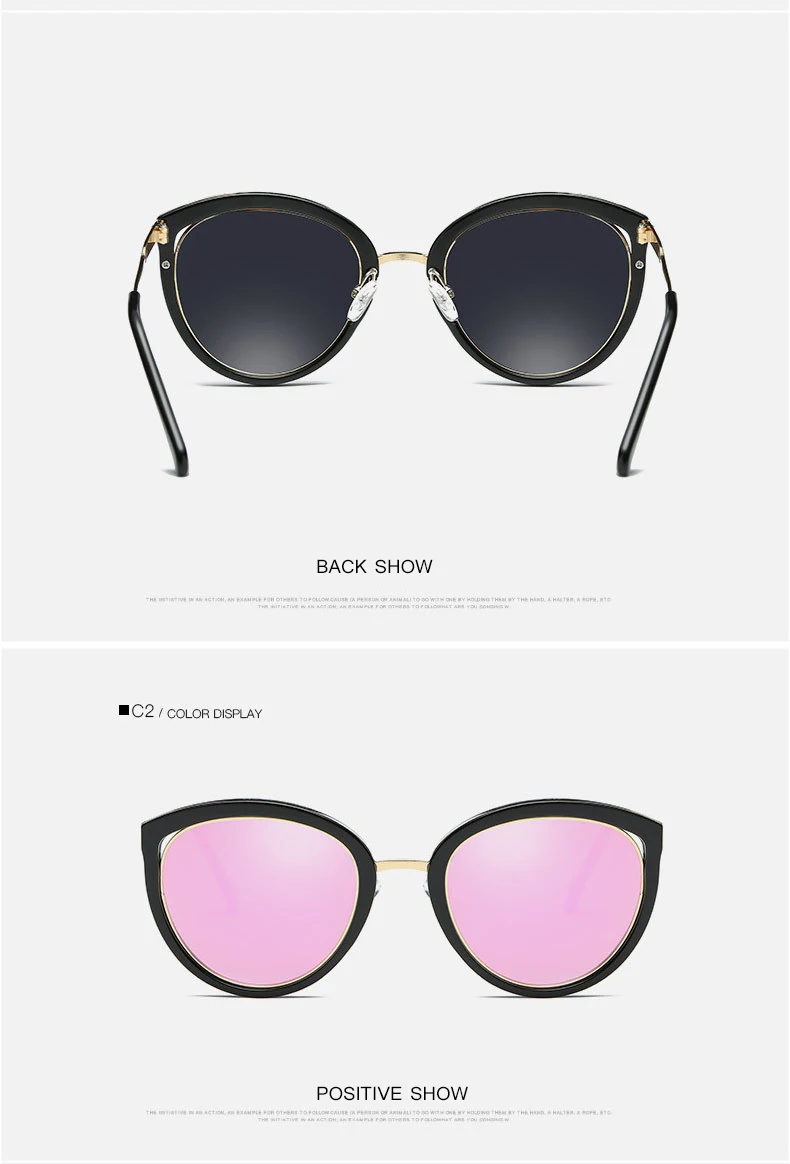 Брендовая Дизайнерская обувь дизайн солнцезащитные очки для женщин для поляризационные кошачьи глаза очки для вождения