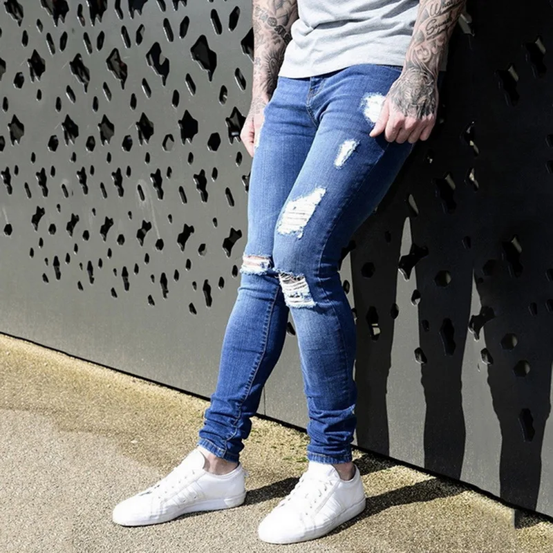 NIBESSER мужские брендовые узкие джинсы брюки повседневные брюки 2018 джинсовые черные джинсы homme стрейч карандаш брюки плюс размер уличная 3XL