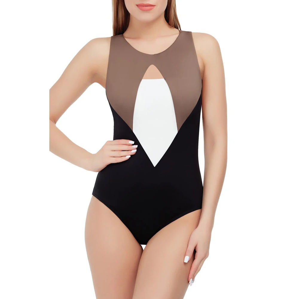 

Peixevodor Swimwear For Women Push Up Swimming Bench Bathing Suits One Pieces Swimsuits