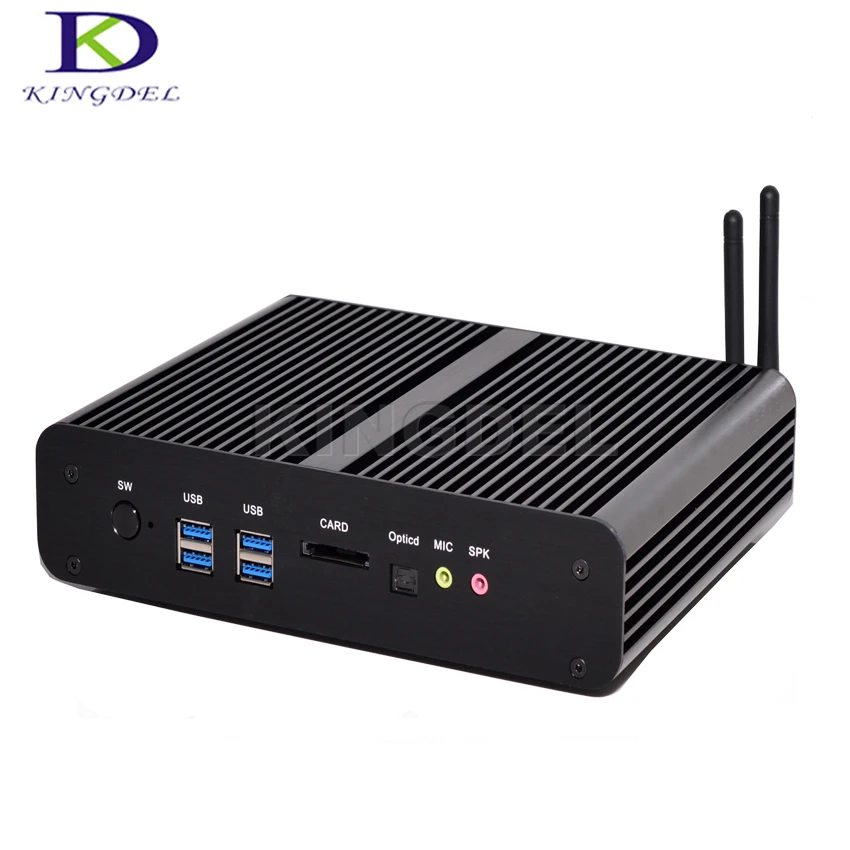 Высокопроизводительный мини компьютер Intel Core i7 4500U NUC Dual LAN 4K HD PC портативный Wi Fi
