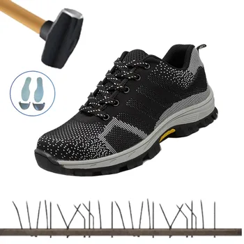 

Anti-smashing and puncture-proof safety shoes