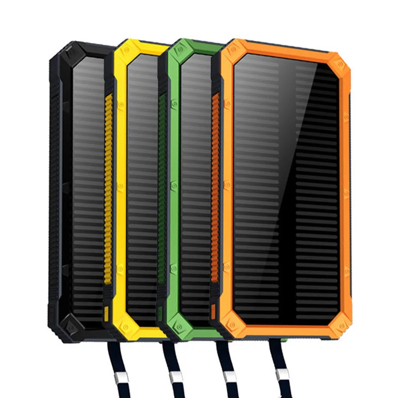

CRRPRIE LED Dual USB Ports Solar Panel Power Bank Case Charger DIY Kits Box For Smartphone 180123 drop shipping