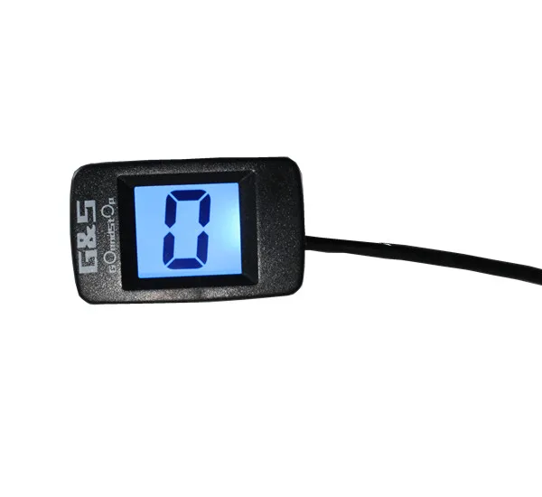 

Motorcycle Universal LCD Digital Gear Indicator Display Shift Lever Sensor Super thin display designed with high technology Blue