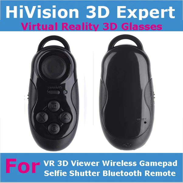 Universal Bluetooth Remote Controller for VR 3D Viewer Wireless Gamepad ...