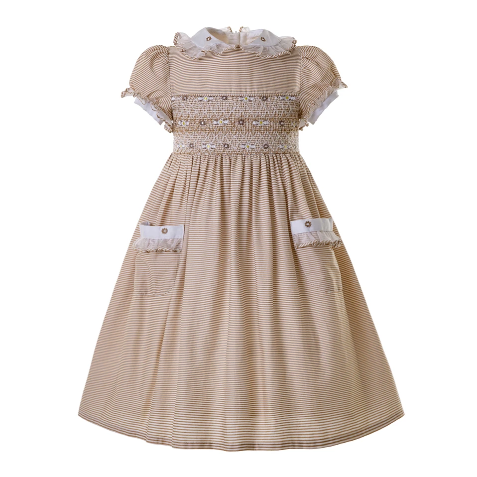 smocked baby dresses clearance uk