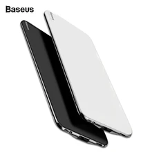 Baseus 10000 мАч Внешний аккумулятор для iPhone Xiaomi тонкий USB C PD Быстрая зарядка внешний аккумулятор портативное Внешнее зарядное устройство повербанк