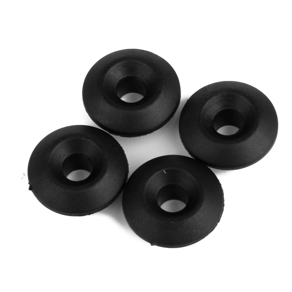 8 Pieces/ Set Black Nylon Mooring Deck Fitting for Kayak Boat Canoe Dinghy Deck Rigging