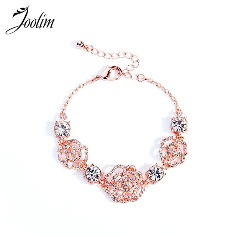 Buy JOOLIM Rose Gold Color Flower Charm