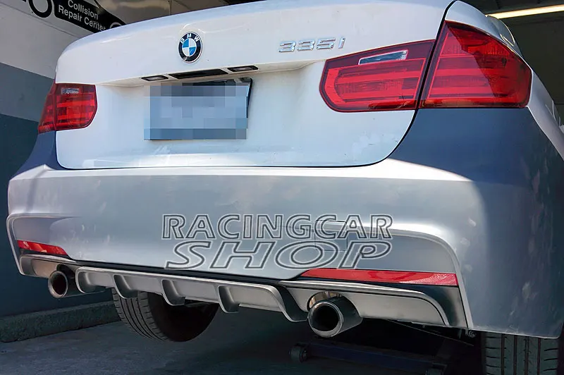 P Style REAR DIFFUSER for BMW F30 F31 3-series 335i M-TECH M-Sport BUMPER 2012UP