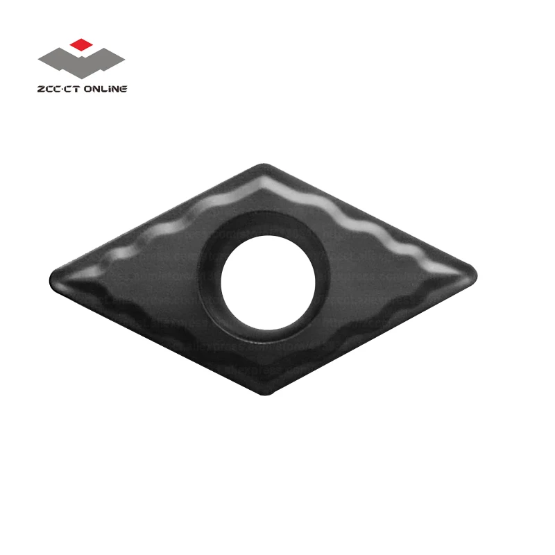 

10pcs ZCCCT turning tool DCMT070204-EM YBM153 ZCC carbide cutting blade cutter metal cut plate for stainless steel