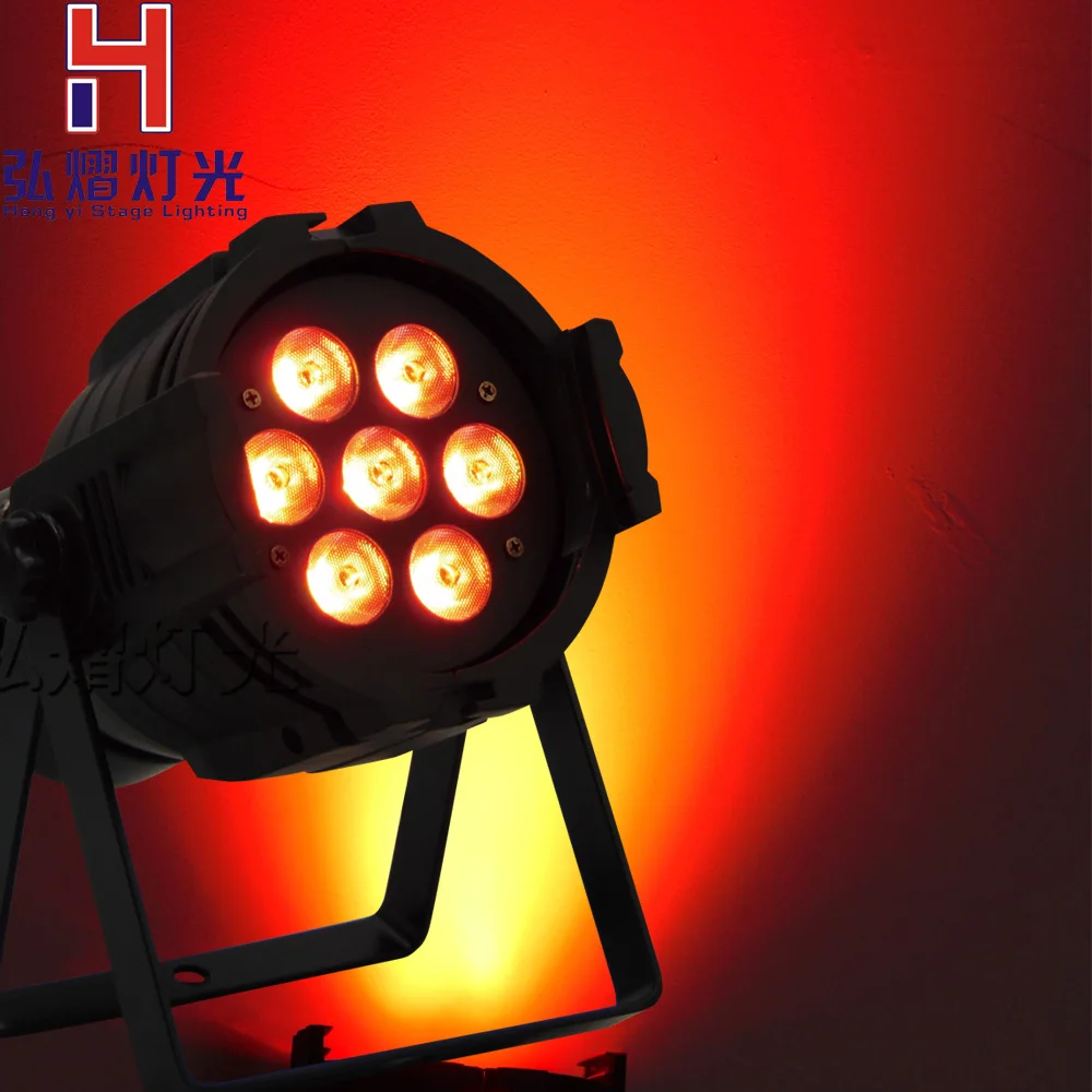

RGBW LED Par Stage Lights with DMX Master Slave Sound activated for DJ Party Disco Power plug