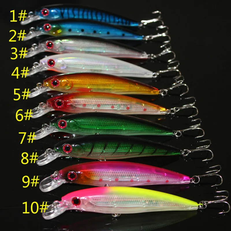 Exclusive Quality Laser Minnow Lure 11cm 13.5g Lifelike Fishing Wobblers Diving Fishing Lures Hard Bait Fishing Accessories (1)