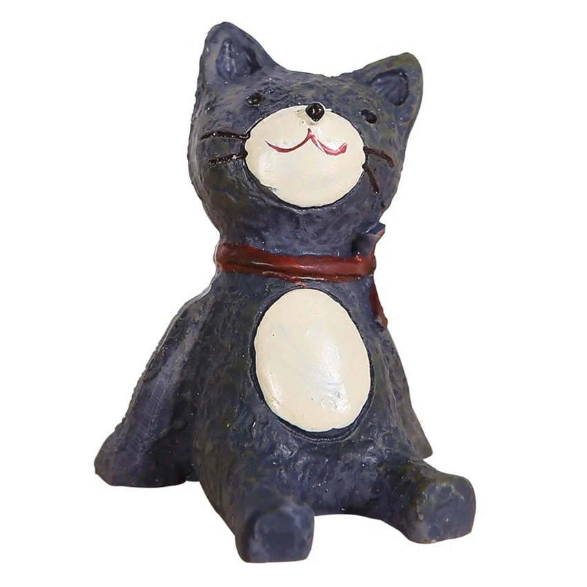 Украшения животных из смолы имитация сидящего медведя слона фигурки лягушек